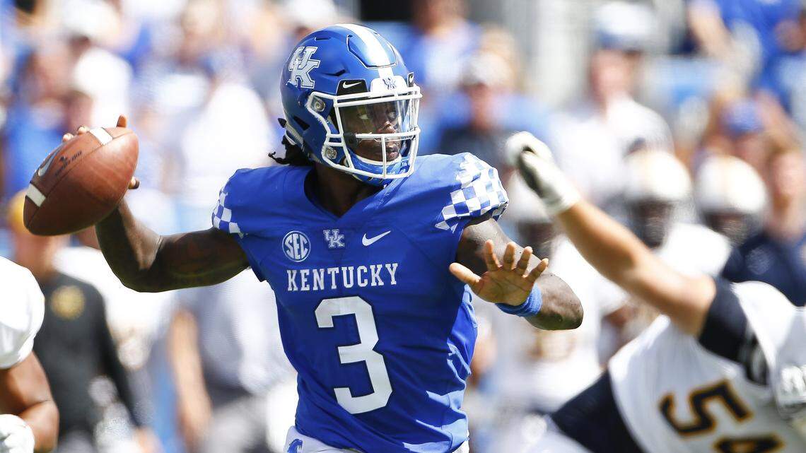 Terry Wilson improved to 3-0 as Kentucky’s starting quarterback with Saturday’s win over Murray State at Kroger Field.