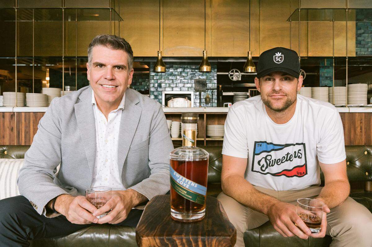 Real estate developer Mark Rivers and tennis pro Andy Roddick are among the more than three dozen investors in the Sweetens Cove Golf Club, which commissioned the eponymous bourbon.