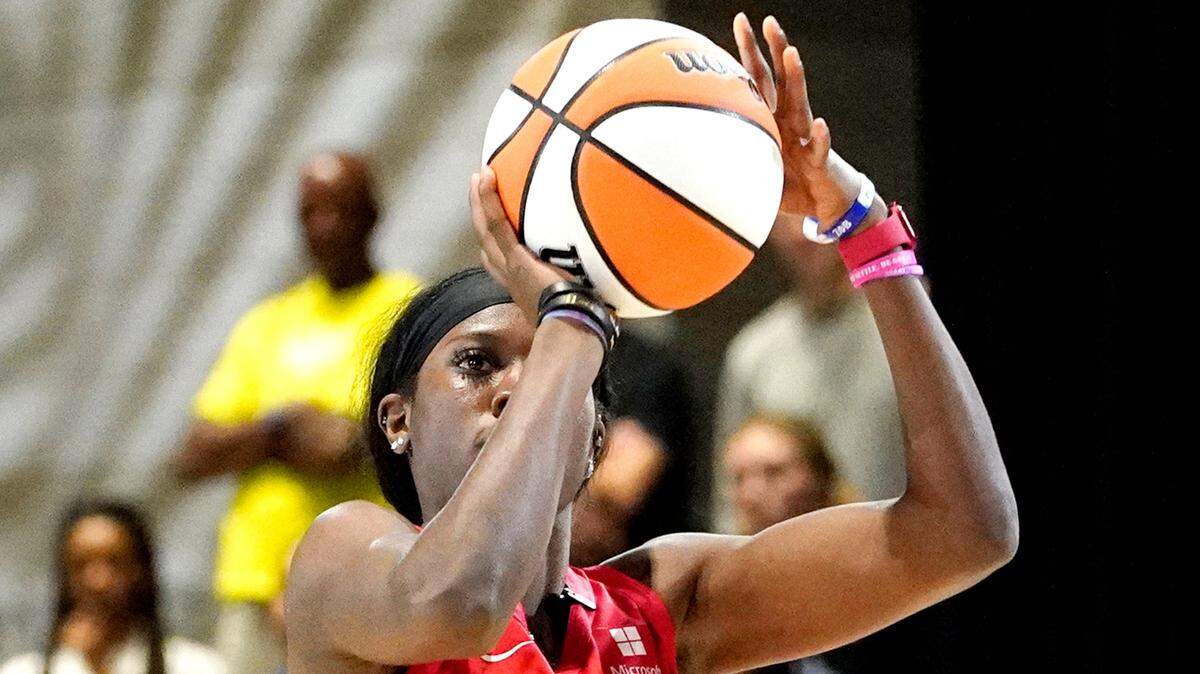Former Kentucky star Rhyne Howard of the Atlanta Dream averaged 16.2 points and 4.6 rebounds this season as a WNBA rookie.
