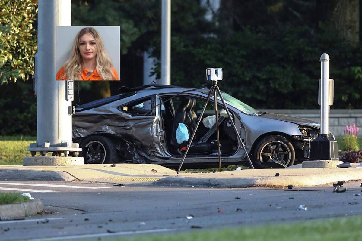 Sequoyah Collins, 27, inset, was sentenced to 20 years in prison in the July 2019 death of 10-year-old Alexia Gomez Hernandez. Collins allegedly ran a red light under the influence and struck an Acura on Tates Creek Road, killing the child.