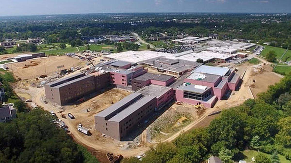 The new Tates Creek High School is the only Fayette Public Schools’ project currently under construction. The building, which is projected to cost $88 million, is on the same Centre Parkway site as the high school it’s replacing.