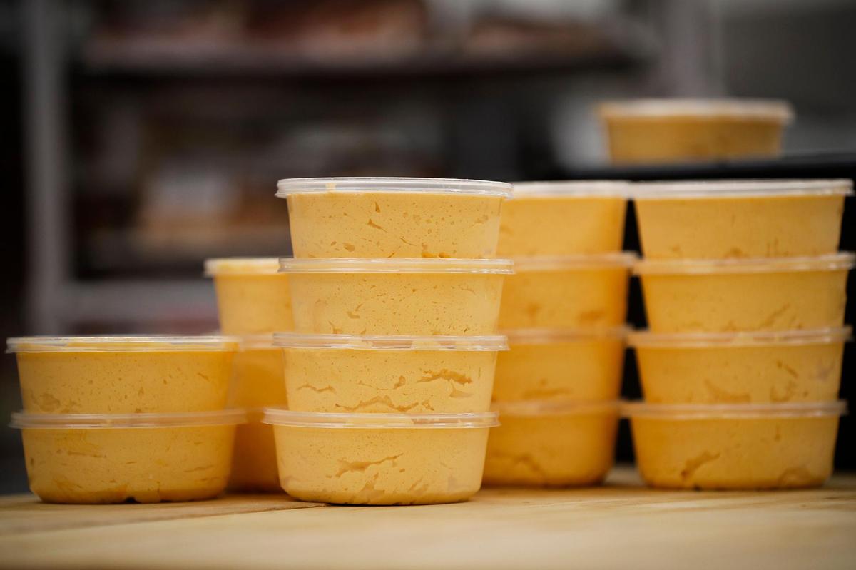 Thompson also makes homemade beer cheese as well as side items such as potato salad.