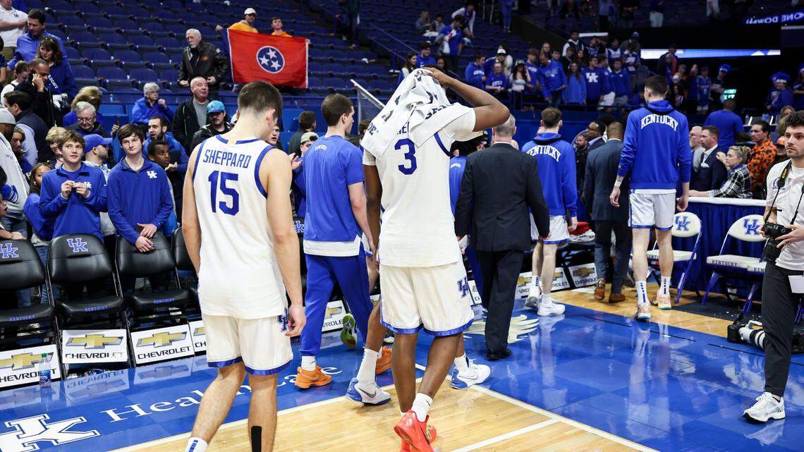 Tennessee ran Kentucky out of Rupp. What now for the Cats? ‘Find the fight in ourselves.’