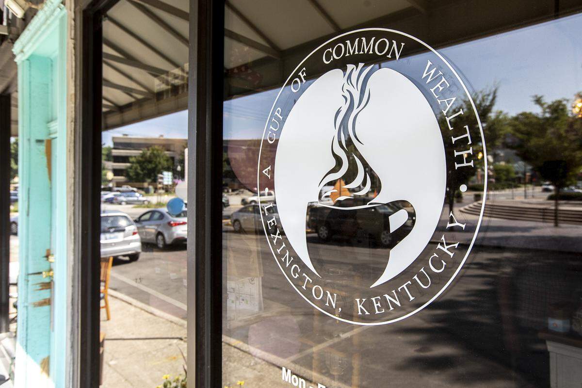 A Cup of Common Wealth, at 105 Eastern Ave. in Lexington, Ky., is photographed Tuesday, July 2, 2019. 