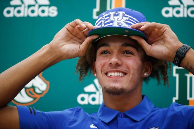 Top receiver Dane Key commits to UK over Michigan and Oregon ...