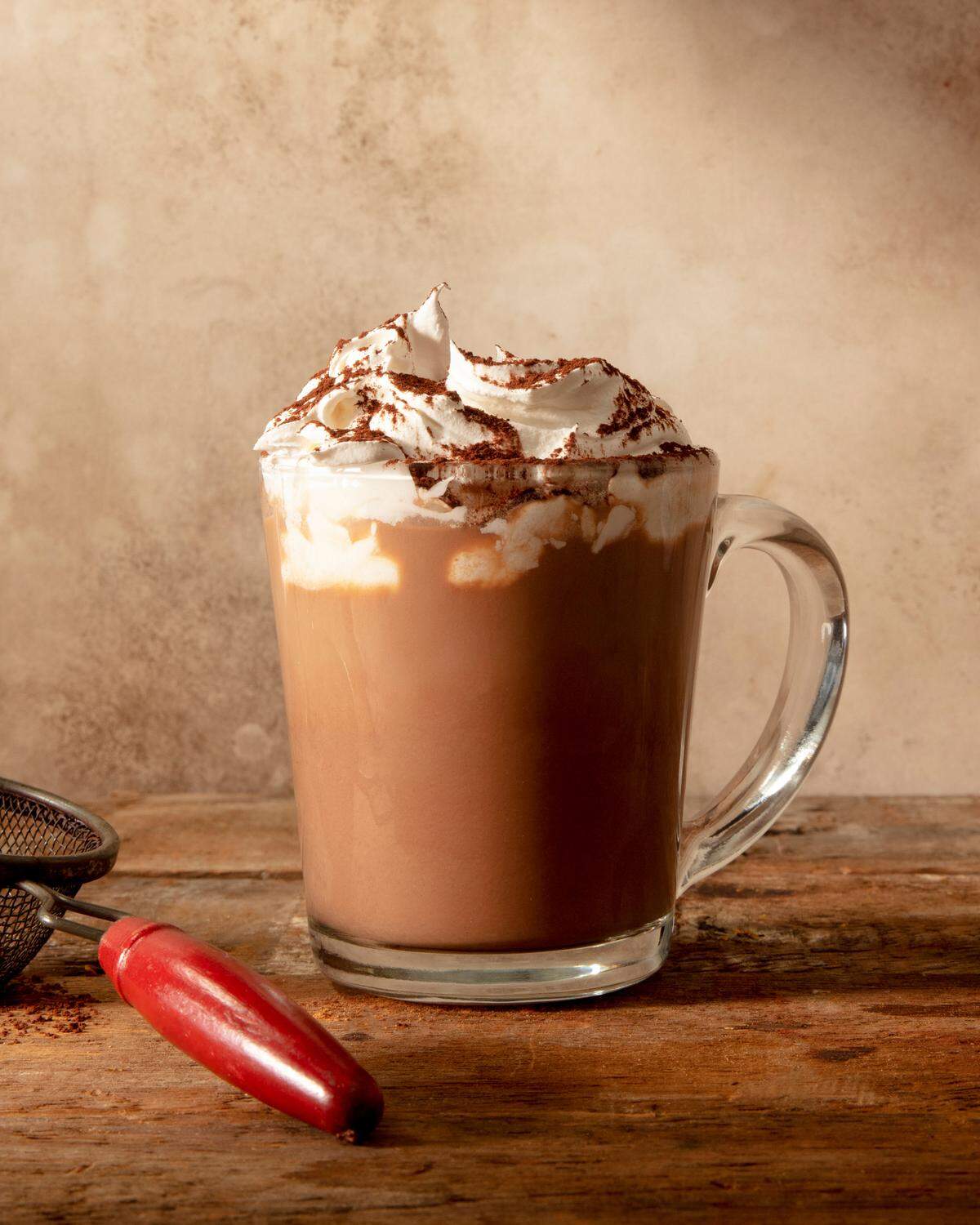 Hot chocolate from the Standard Hotel.