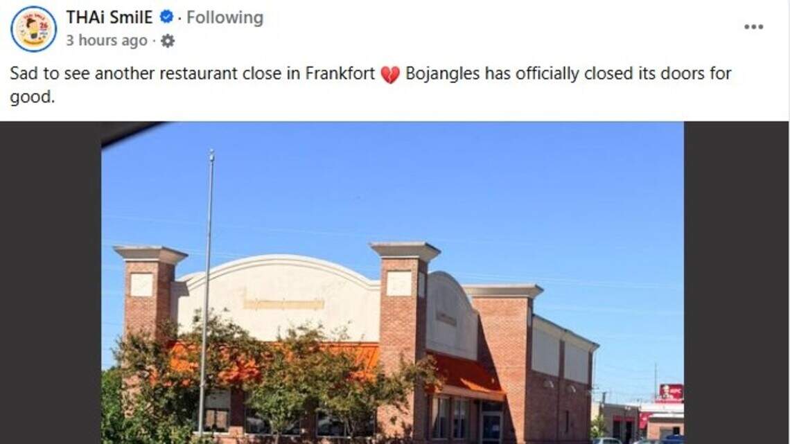 No more Bo? Another Kentucky location of popular chicken chain closes abruptly