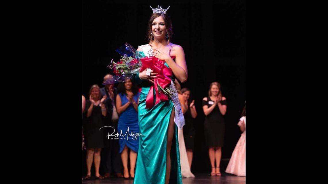 Public school teacher Hannah Edelen won the Miss Kentucky Scholarship Pageant on Saturday June 18, 2022.