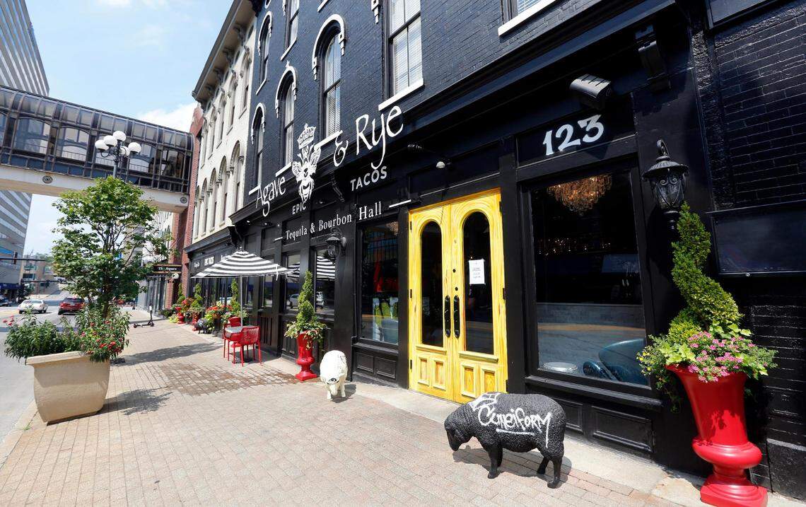 Agave & Rye’s new downtown Lexington restaurant on North Broadway is located in the old Saul Good location.