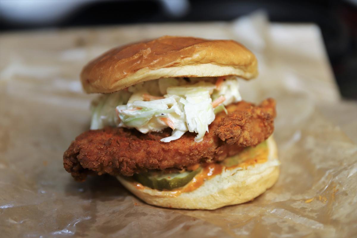 City BBQ’s Nashville Hot Chicken Sandwich