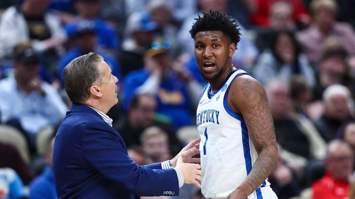 Justin Edwards averaged 8.8 points and 3.4 rebounds per game for Kentucky this season.