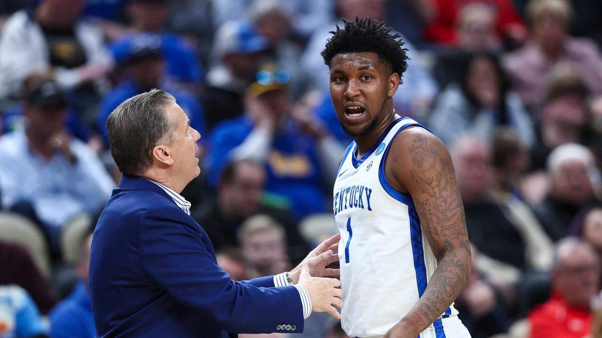 Justin Edwards averaged 8.8 points and 3.4 rebounds per game for Kentucky this season.