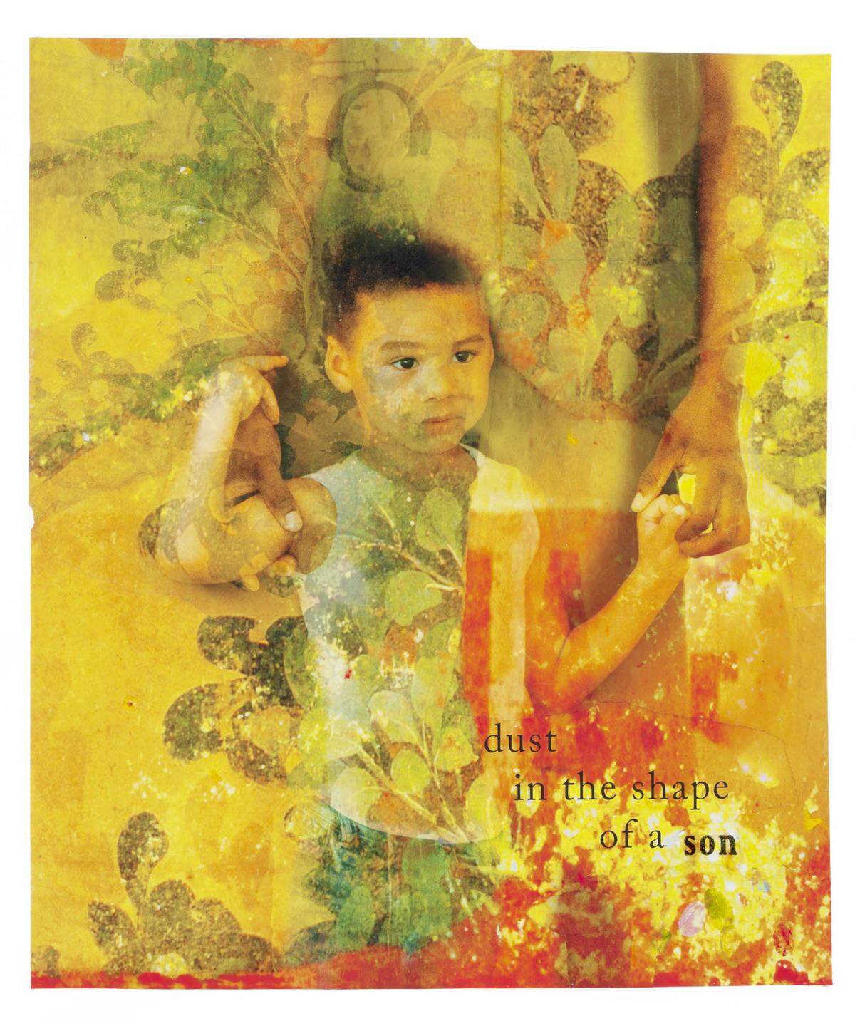 “Dust in the shape of a son” by Marjorie Guyon and Patrick J. Mitchell, part of the exhibit “I Was Here.”