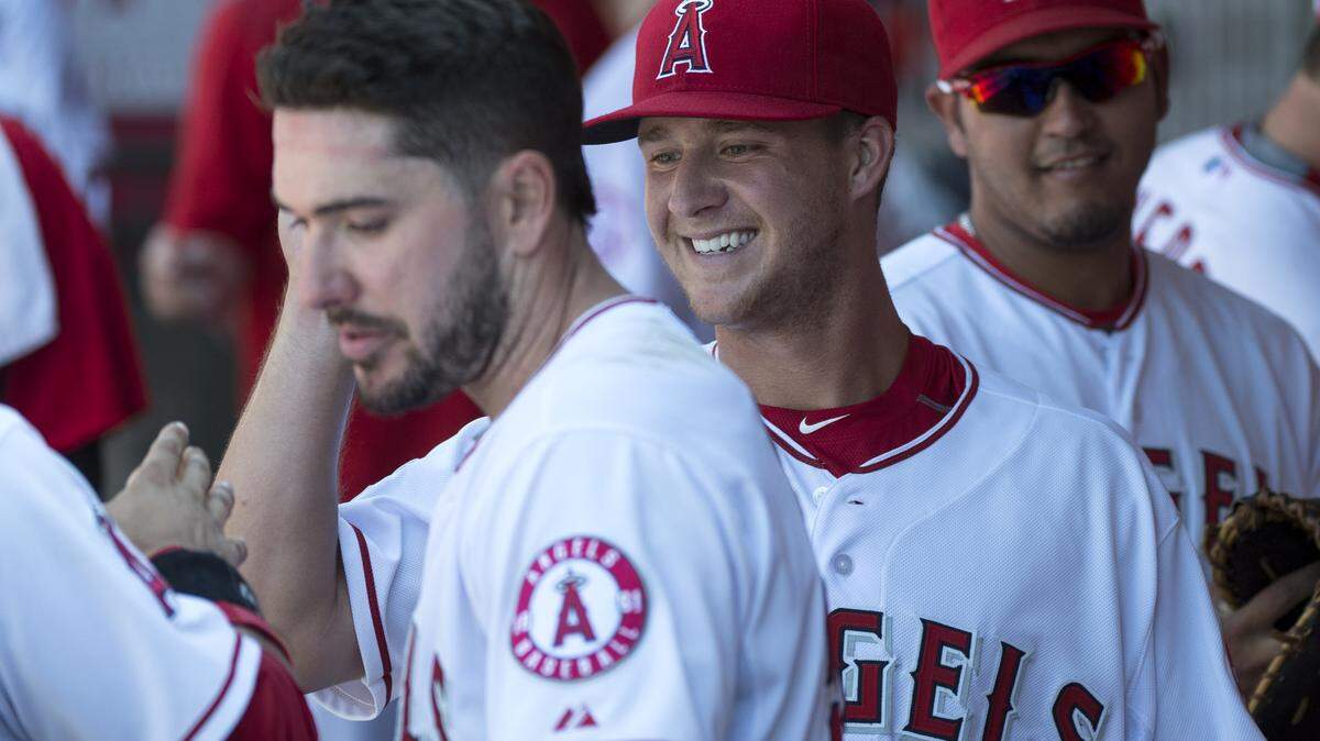 Athletics Angels Baseball