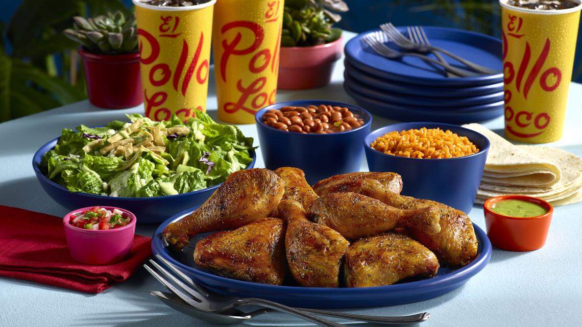 An 8-piece family meal from El Pollo Loco. Photo courtesy of El Pollo Loco.
