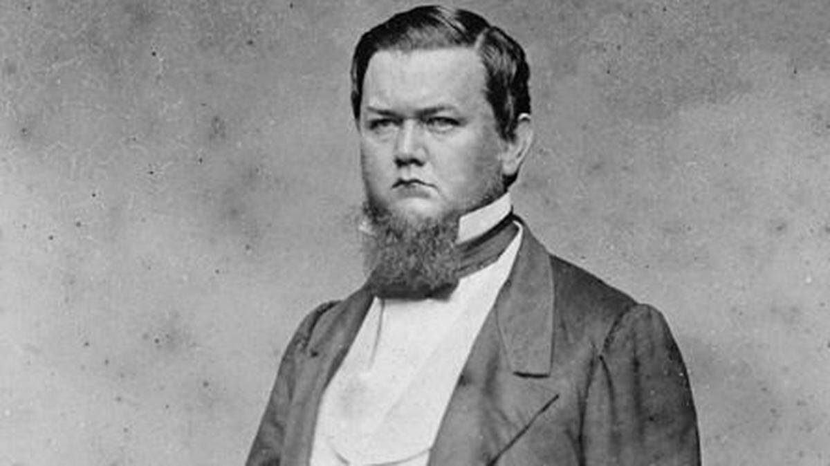 Henry Cornelius Burnett of Cadiz was expelled from Congress for supporting the Southern secessionists.