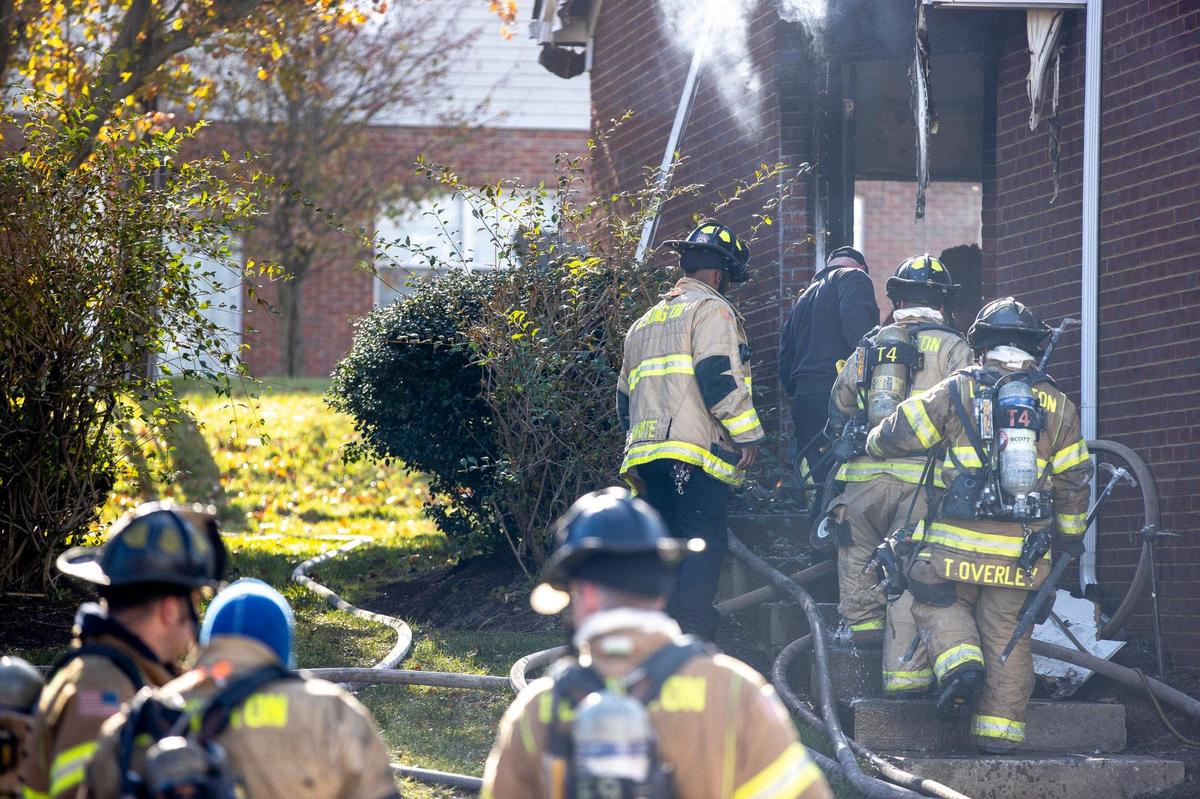 No one was injured in the fire, officials said.
