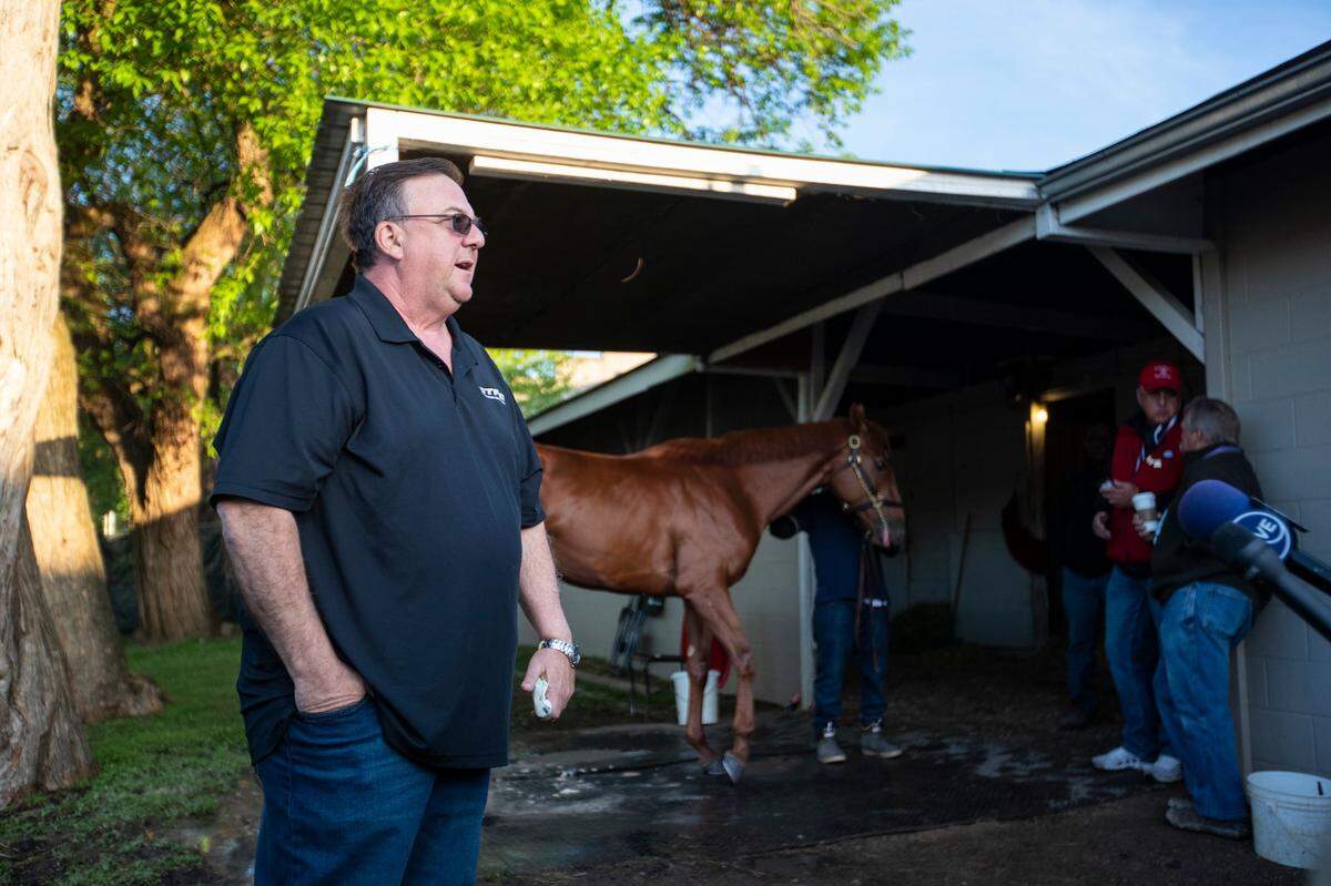 “We were just trying to get here,” Rich Strike trainer Eric Reed said Sunday. “It just went a step further than we would have ever dreamed.”