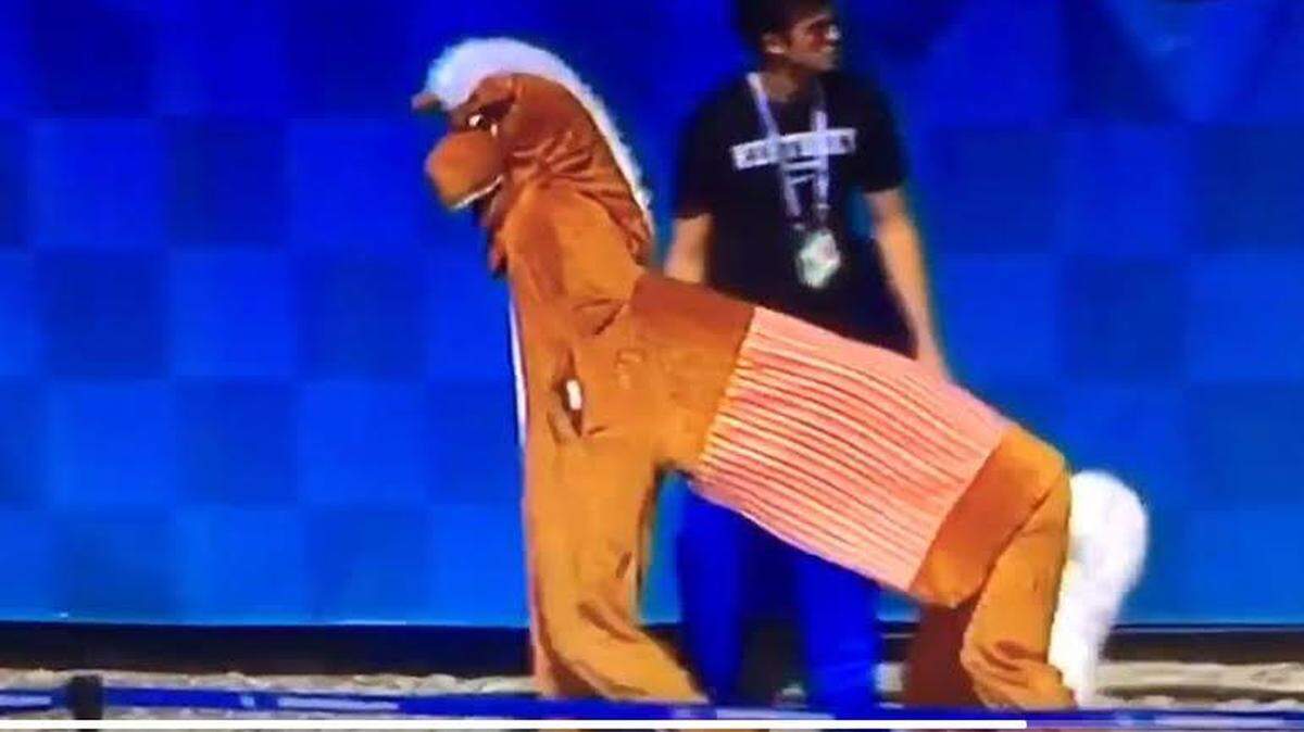After being sighted on the Kroger Field sidelines during the Kentucky-Murray State football game, this “horse mascot” was mistaken by some Twitter users as the MSU Racers’ actual mascot. The university also used Twitter to try to set the record straight.
