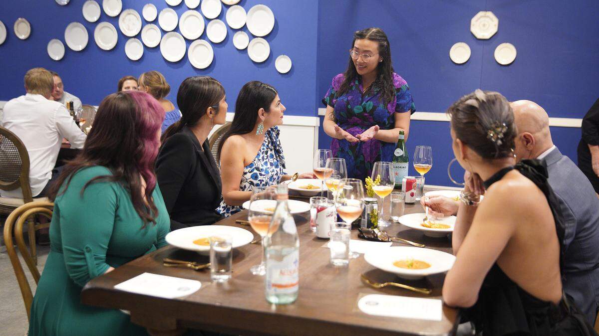 Chef Nini Nguyen, standing, has twice had the best dish of the elimination challenge. But can she handle front-of-the-house duties on Restaurant Wars facing Padma Lakshmi, Nilou Motamed, Tom Colicchio and the other judges? Find out Thursday at 8 p.m.