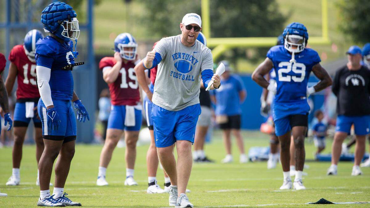 Kentucky football fans hope party-planner Liam Coen has another one in store Saturday