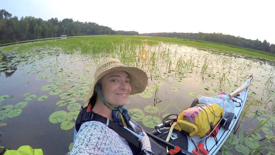Alyssum Pohl, a Lexington native and University of Kentucky graduate, began her kayak journey down the Mississippi — source to sea — on June 27.  It will take about three months to complete.    