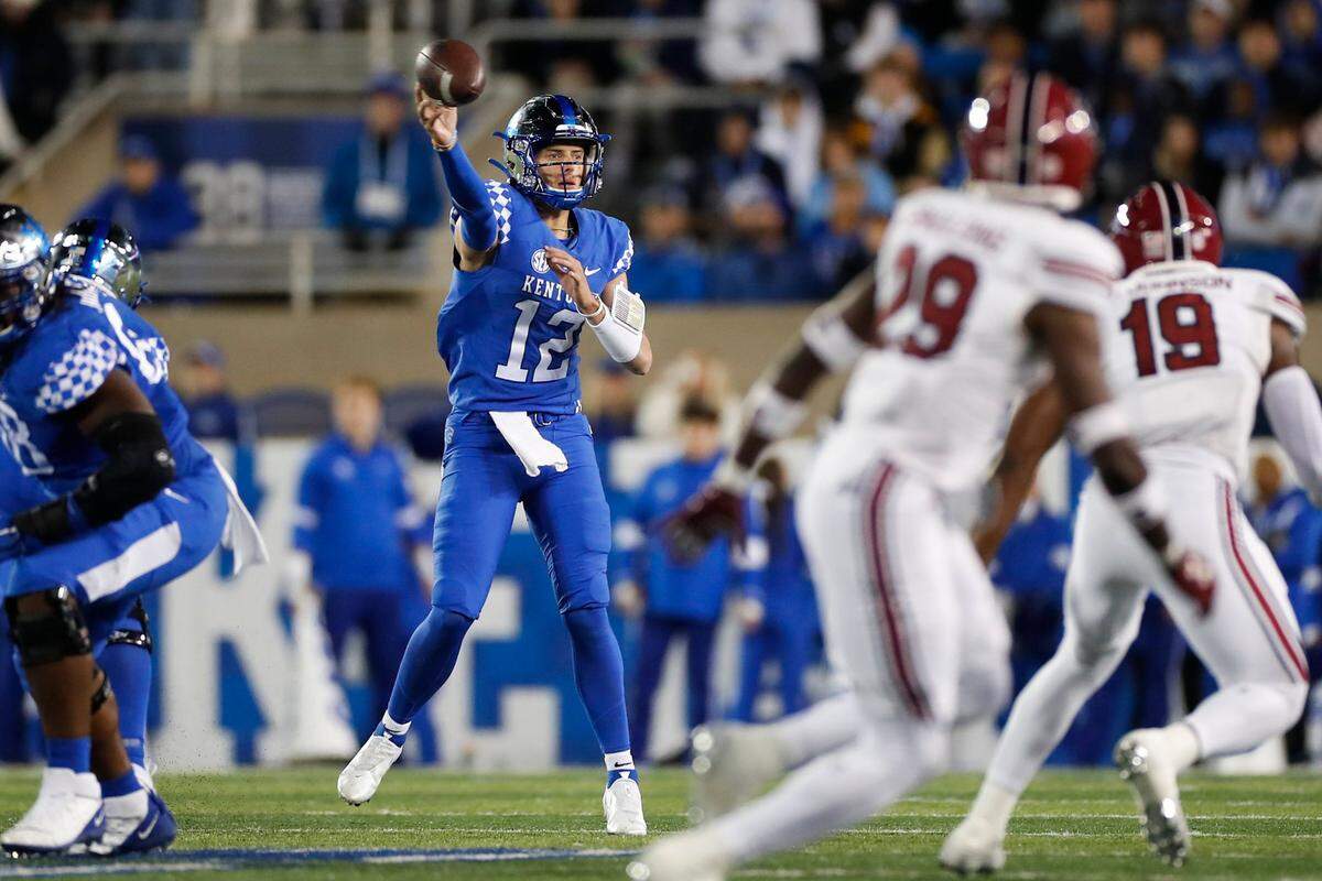 In four games last season, former Somerset star Kaiya Sheron completed 17 of 29 passes for 187 yards, two touchdowns and one interception.