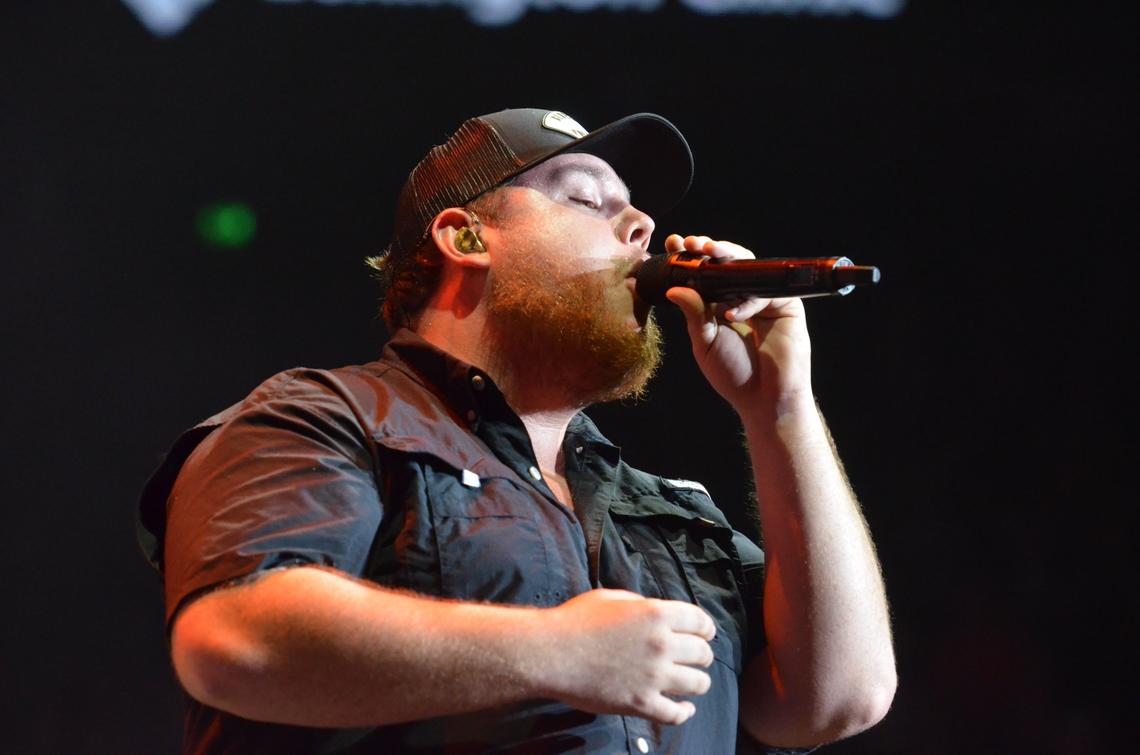 Luke Combs was the penultimate act the final day of Red, White & Boom 2018, Sept. 2 at Rupp Arena in Lexington, KY.