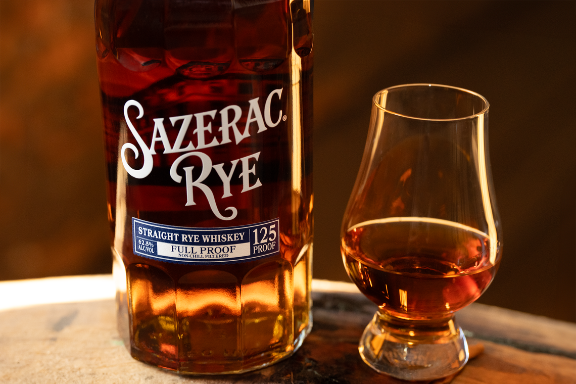 The Sazerac Rye Full Proof is 125 proof and has an intense spicey, peppery flavor. It will be available in the Buffalo Trace Distillery gift shop on Nov. 14-16 and a premium rye whiskey tasting is available that includes the Sazerac rye from the Buffalo Trace Antique Collection.