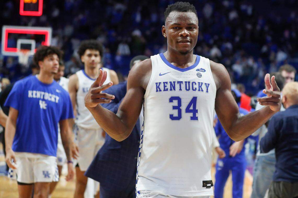 With 474 rebounds so far, Oscar Tshiebwe has the third-most in one season in UK history, and the most since Cliff Hagan in 1952.