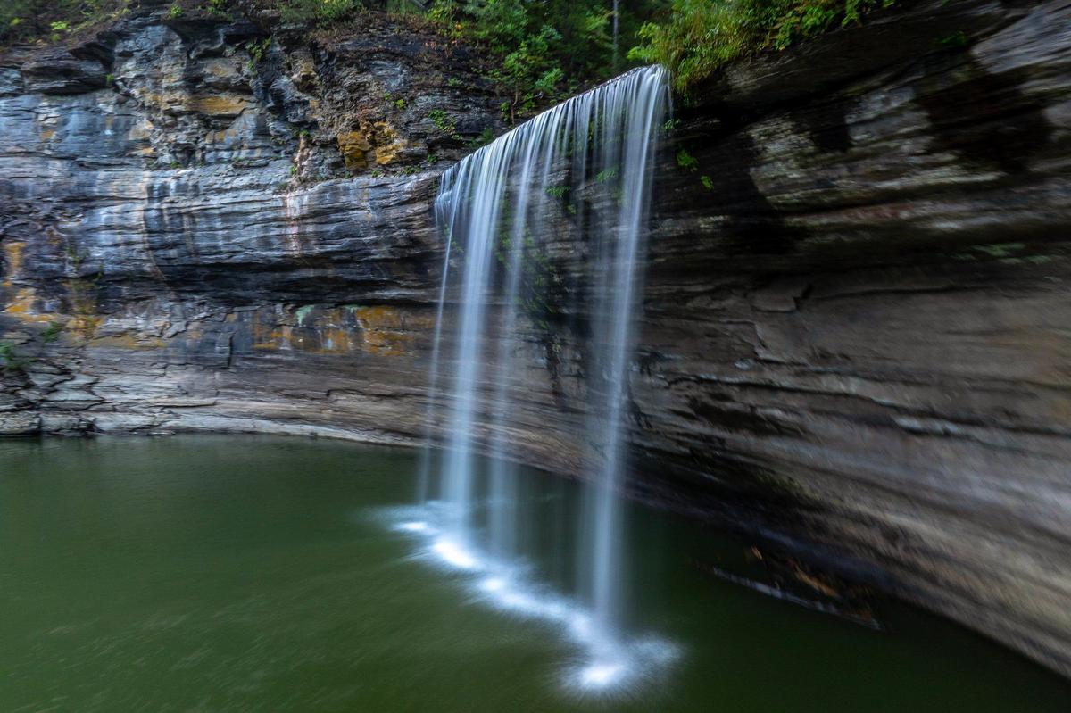 Seventy Six Falls in Clinton County, Ky., is photographed Wednesday, July 19, 2024..
