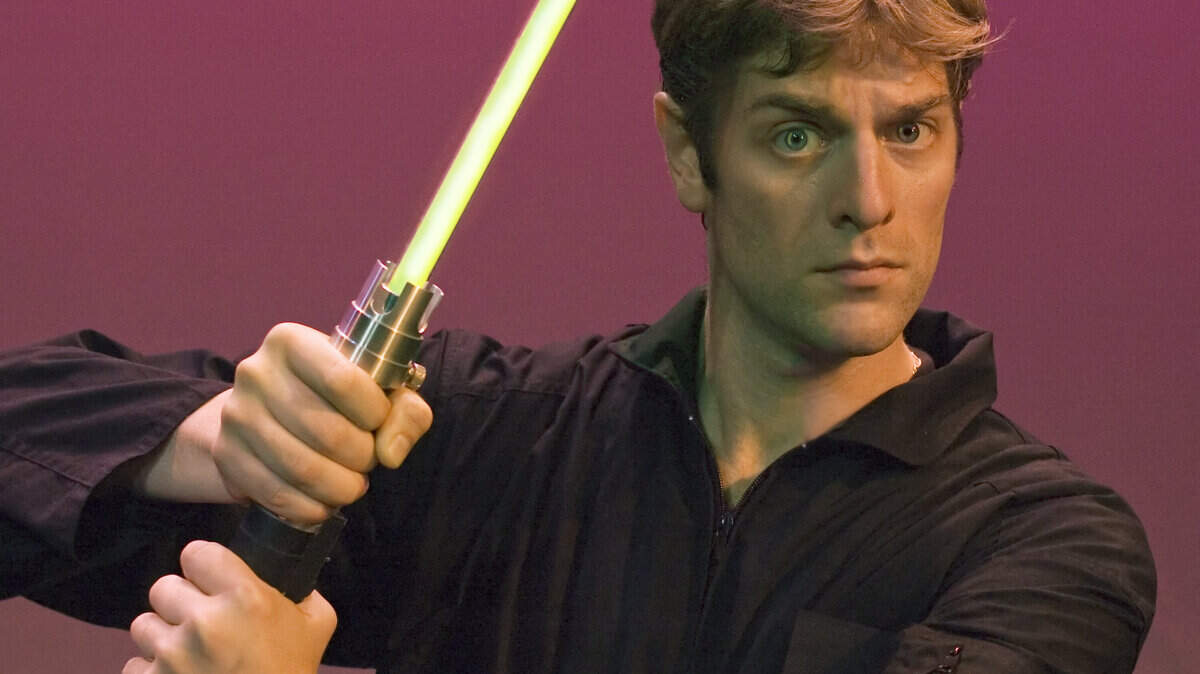 Charles Ross says that in developing his One Man Star Wars Trilogy show, he got in touch with his inner 8-year-old.