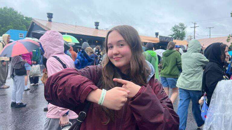 ‘Hadn’t slept in 38 hours.’ Wristbands, rain & devotion for Phoebe Bridgers Burl show