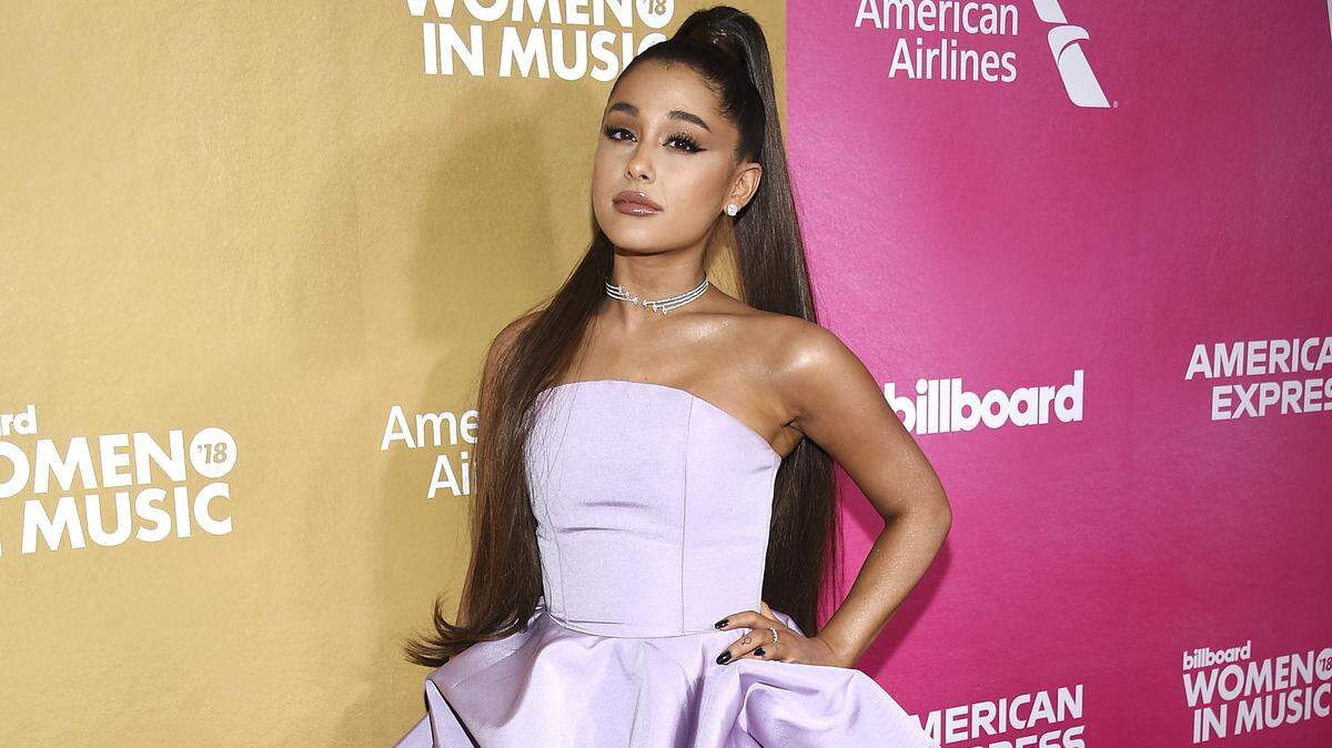 Ariana Grande attends the 13th annual Billboard Women in Music event at Pier 36 on Thursday, Dec. 6, 2018, in New York. (Photo by Evan Agostini/Invision/AP)