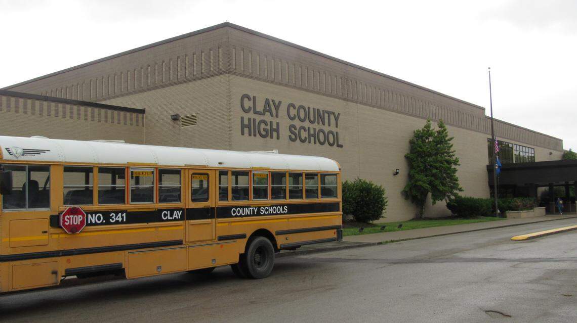 Clay County High School in Manchester, Ky. in May 2025