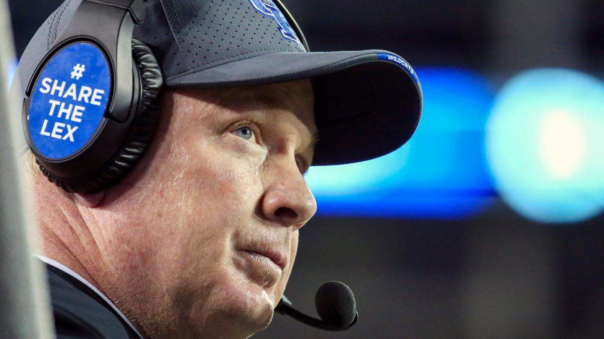 After starting his Kentucky head coaching career 12-26, Mark Stoops has subsequently gone 54-33. When Kentucky kicks off its 2023 season Saturday against Ball State, Stoops will take a 66-59 overall record into the contest.