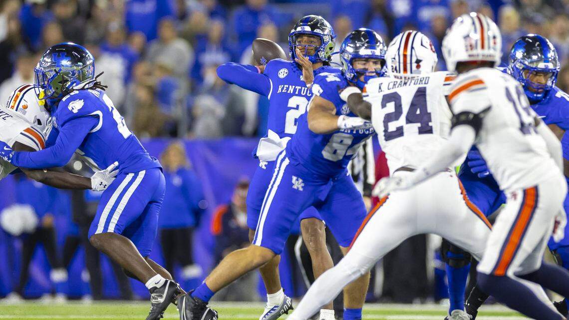 Looking for a spark, UK made a QB switch vs. Auburn that only prompted more questions