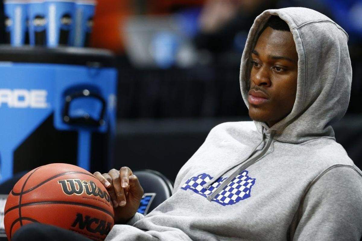 Jarred Vanderbilt, whose name also appeared in the ESPN report, sat out most of his only season at Kentucky because of a foot injury.