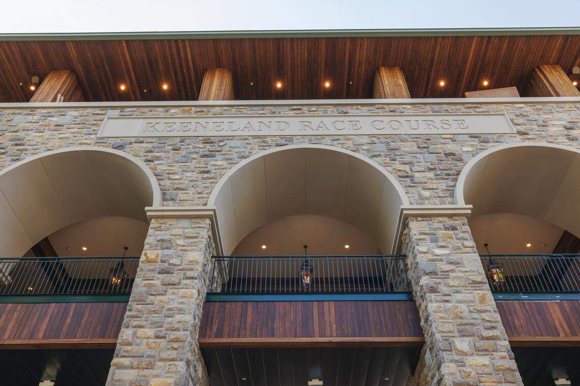 Keeneland’s new three-level Paddock Building is the result of a major construction project at the Lexington track.