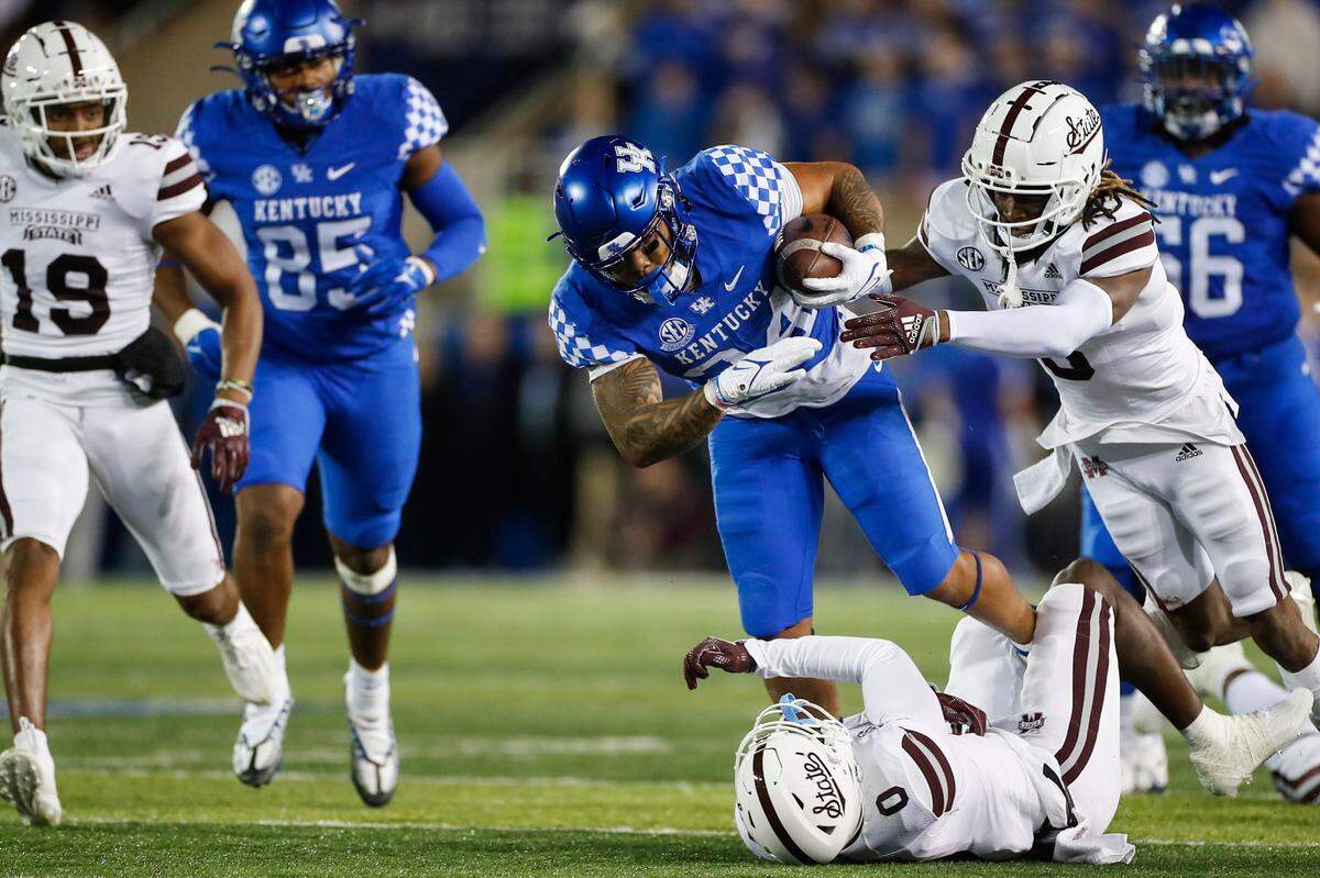 “It means a lot getting 3,000 (yards),” Chris Rodriguez said after Saturday’s win against Mississippi State. “I was not thinking about it. I was wondering why everyone was congratulating me, the game is not over. And then I saw it on the Jumbotron.”
