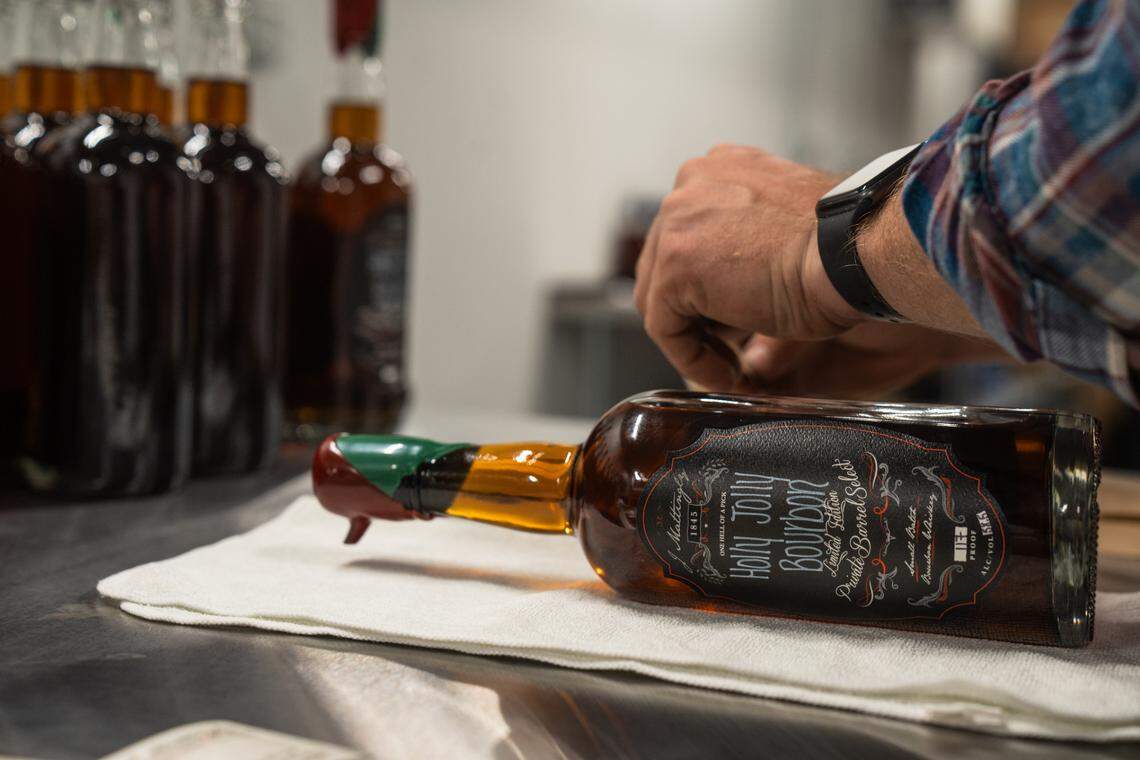 You can select your bourbon then customize bottles for special gifts at J. Mattingly 1845 Distillery, now in Frankfort.