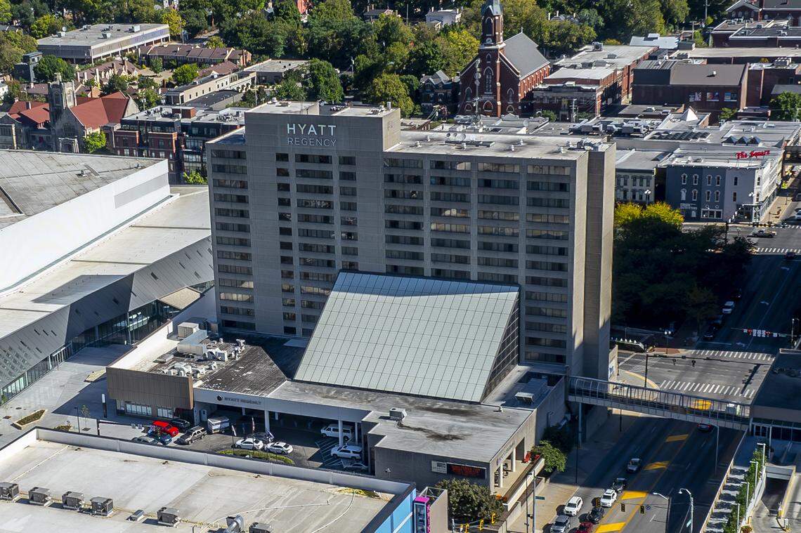 A state tourism board approved potential incentives for a possible project that would include major renovations to the Hyatt Regency hotel next to Rupp Arena in downtown Lexington.