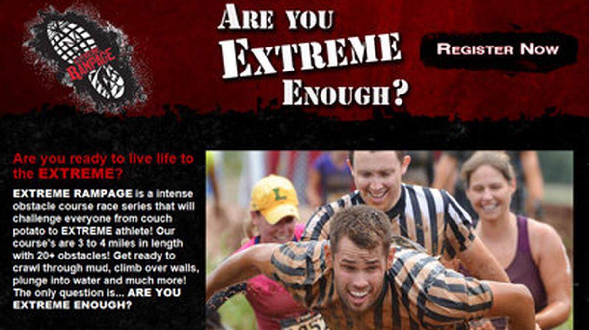 The Extreme Rampage website.