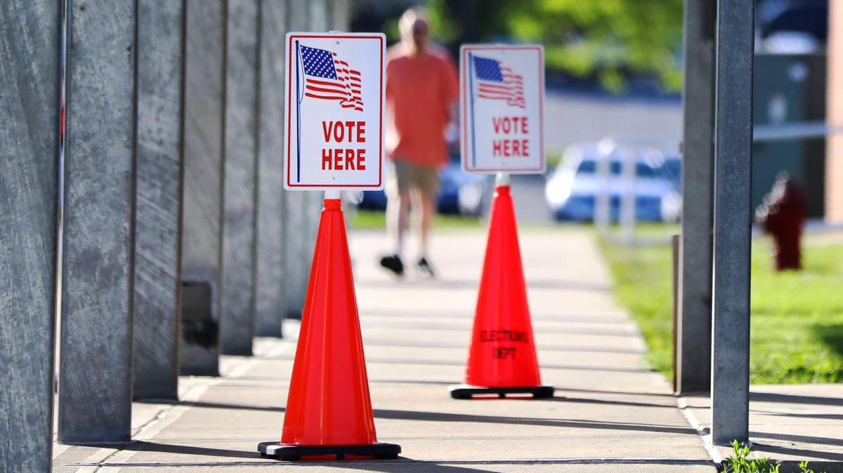 Voters cast their ballots during Kentucky’s Primary Election Day, Tuesday May 17, 2022 at the Fairway precinct in Lexington, Ky. Democrats and Republicans went to the polls to select candidates for the General Election in the fall.