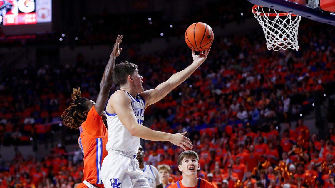 Box score from No. 6 Kentucky basketball’s 87-85 SEC-opening win at Florida