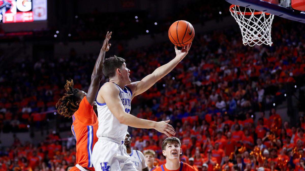 Box score from No. 6 Kentucky basketball’s 87-85 SEC-opening win at Florida