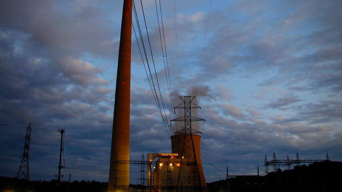 Kentucky Power’s natural gas-fired Big Sandy Plant near Louisa, Ky., is pictured Monday, June 1, 2026.