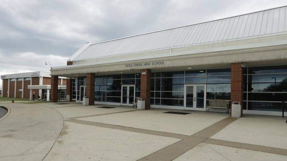 Tates Creek High School in Lexington.