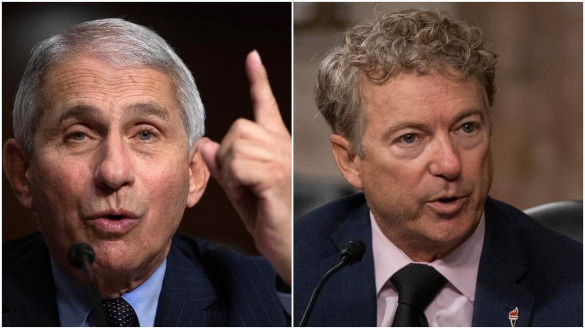Dr. Anthony Fauci and Sen. Rand Paul had a heated exchange Wednesday on the Senate floor.