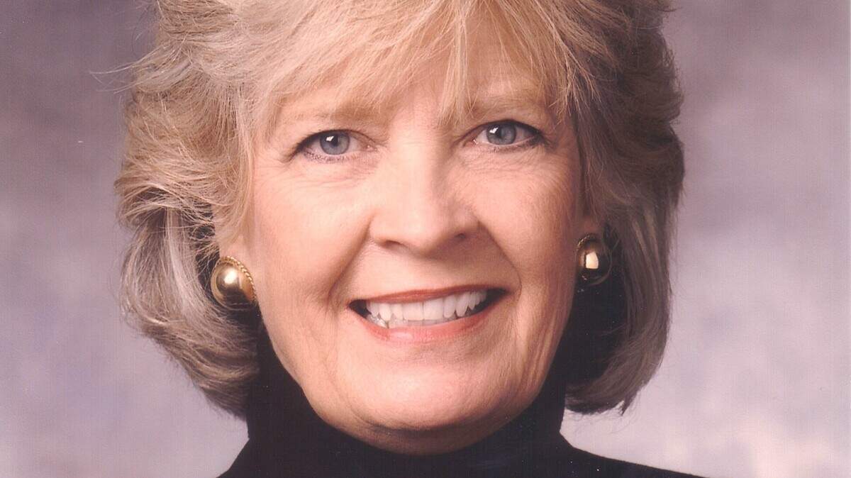 Former Gov. Martha Layne Collins.